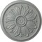 Ekena Millwork Kaya Ceiling Medallion (Fits Canopies up to 5 1/4"), 23 5/8"OD x 1 1/2"P, Primed White CM23KA - alternate 1